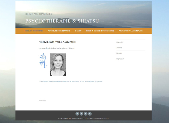 Psychotherapie und Shiatsu